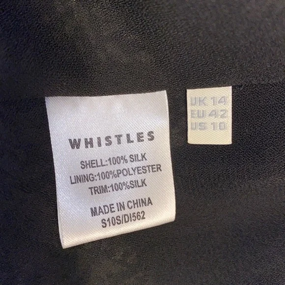 WHISTLES Silk Dress - Picture 6 of 6